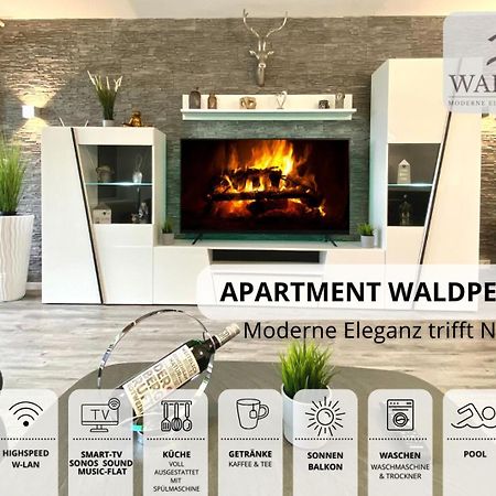 Exklusives 5-Sterne Apartment Waldperle Mit Indoor-Pool, Sauna, Top Lage Und Ausblick In Die Natur, Hunde Willkommen Schonach im Schwarzwald Exterior foto