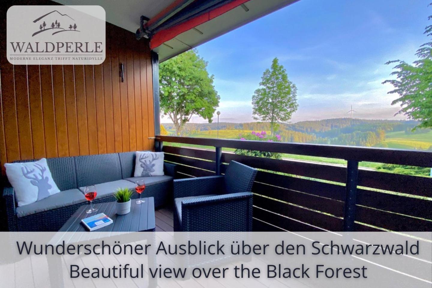 Exklusives 5-Sterne Apartment Waldperle Mit Indoor-Pool, Sauna, Top Lage Und Ausblick In Die Natur, Hunde Willkommen Schonach im Schwarzwald Exterior foto